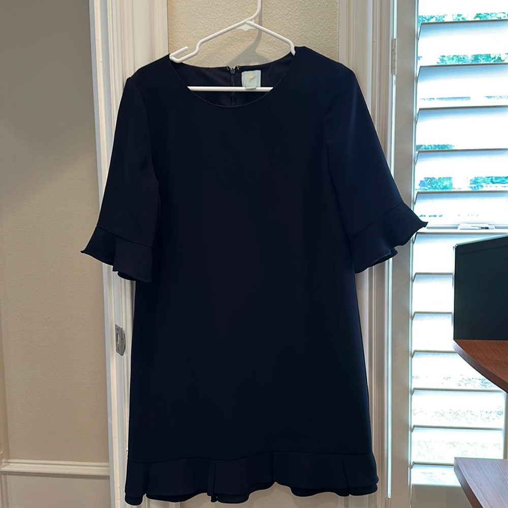 CeCe Navy blue dress size 10P